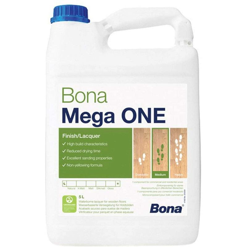 BONA MEGA ONE 5L EXTRA MAT finition parquet sans brillance